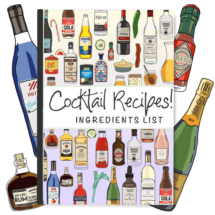 Cocktail Recipes! Ingredients Ebook