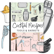 Load image into Gallery viewer, BUNDLE: 40x Cocktail Recipes! Ebook, Cocktail Recipe! Ingredients Ebook and the Cocktail Recipe! Tools and Gadgets Ebook